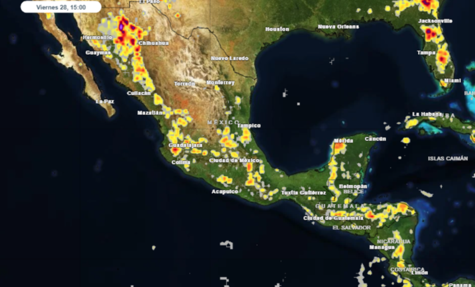Ondas tropicales 5 y 6 traerán tormentas intensas a México